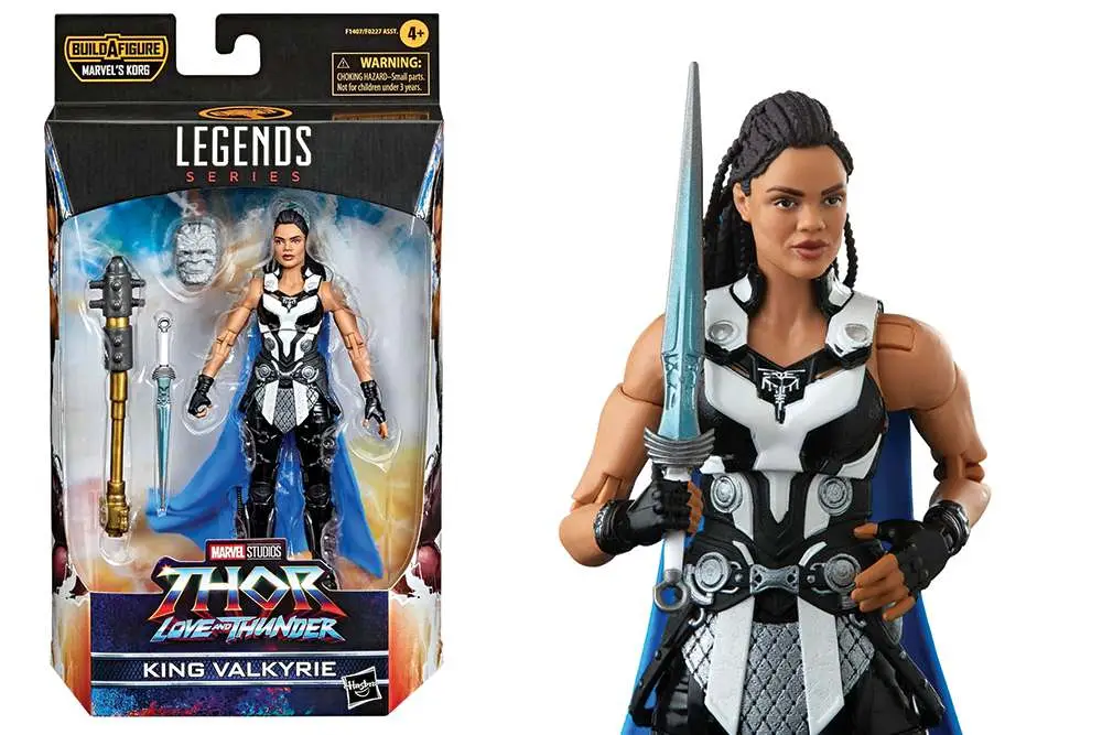 Figurine Marvel legends thor lt king valkyrie af